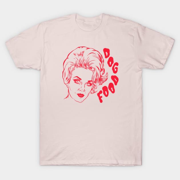 Liz Renay the dog food murderess T-Shirt by Bad Taste Forever